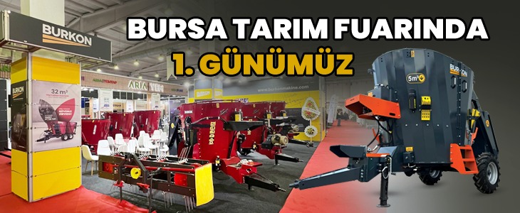 Bursa Tarım Fuarı 1. Gün