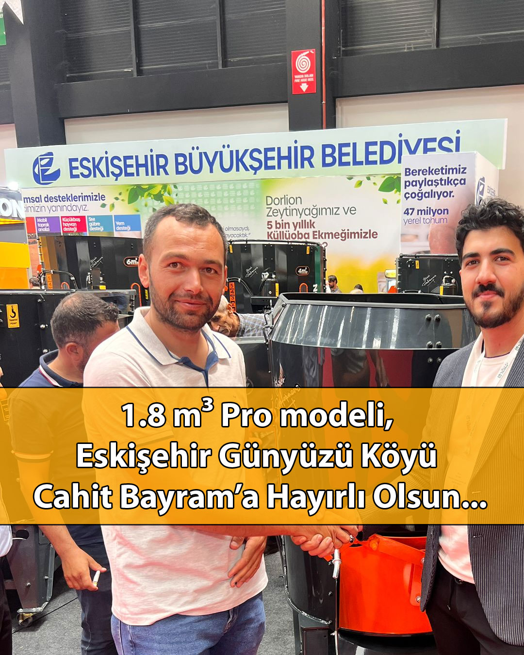 Eskişehir Tarım Fuarı 2025’in İlk Gününde Satışlar Devam Etti