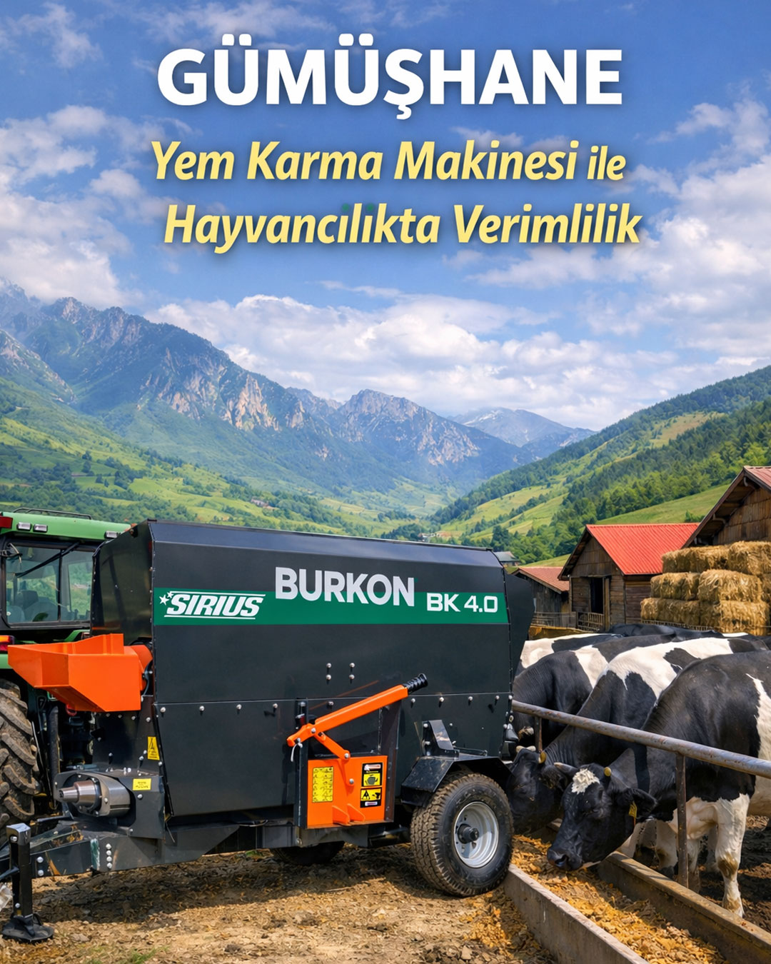 Gümüşhane Yem Karma Makinesi