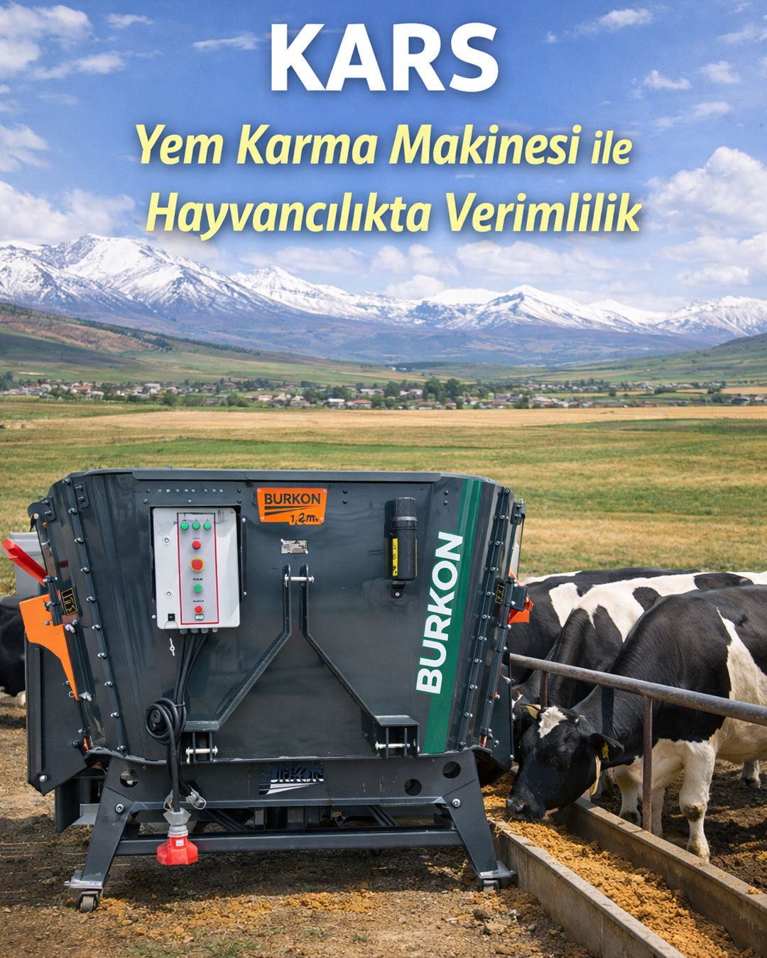 Kars Yem Karma Makinesi