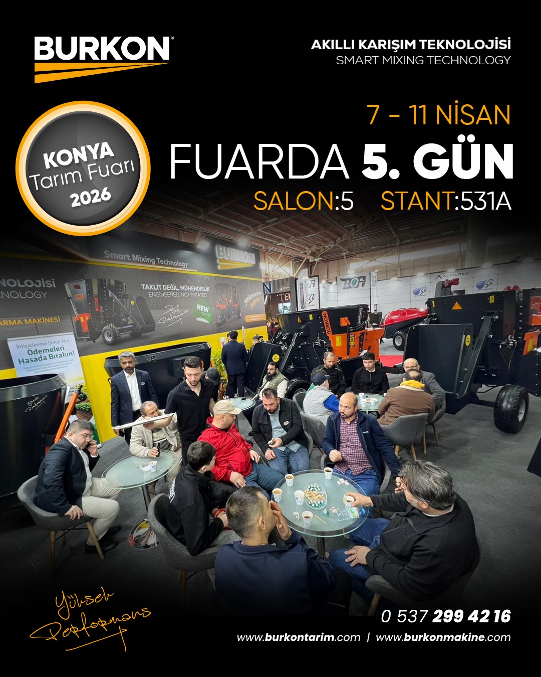 Konya Tarım Fuarı 2026’nın 5. Gün