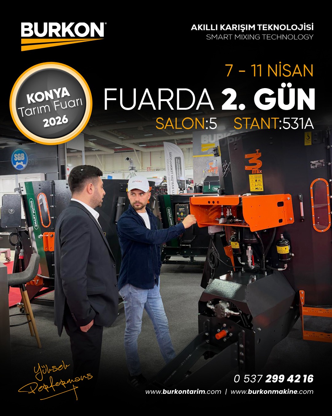Konya Tarım Fuarı 2026’da Yem Karma Makinelerine Yoğun İlgi