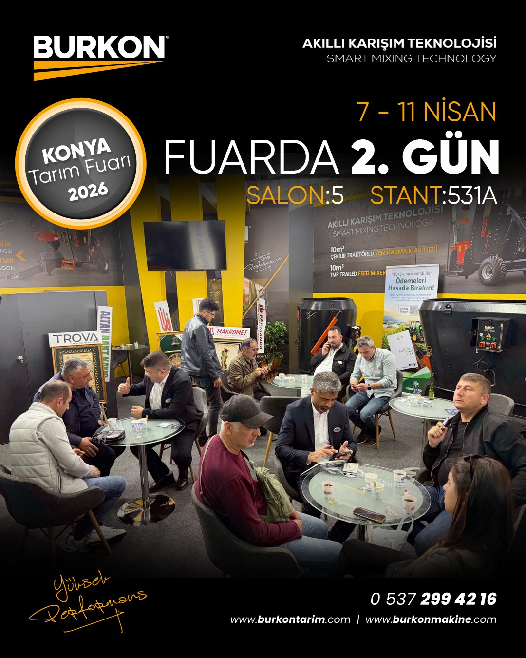 Konya Tarım Fuarı 2. Gün I Burkon