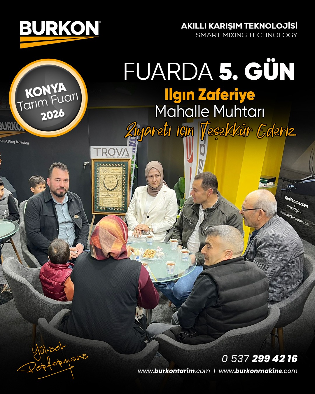 Konya Tarım Fuarı 2026’da 5. Gün: Yoğun İlgi ve Değerli Ziyaretler