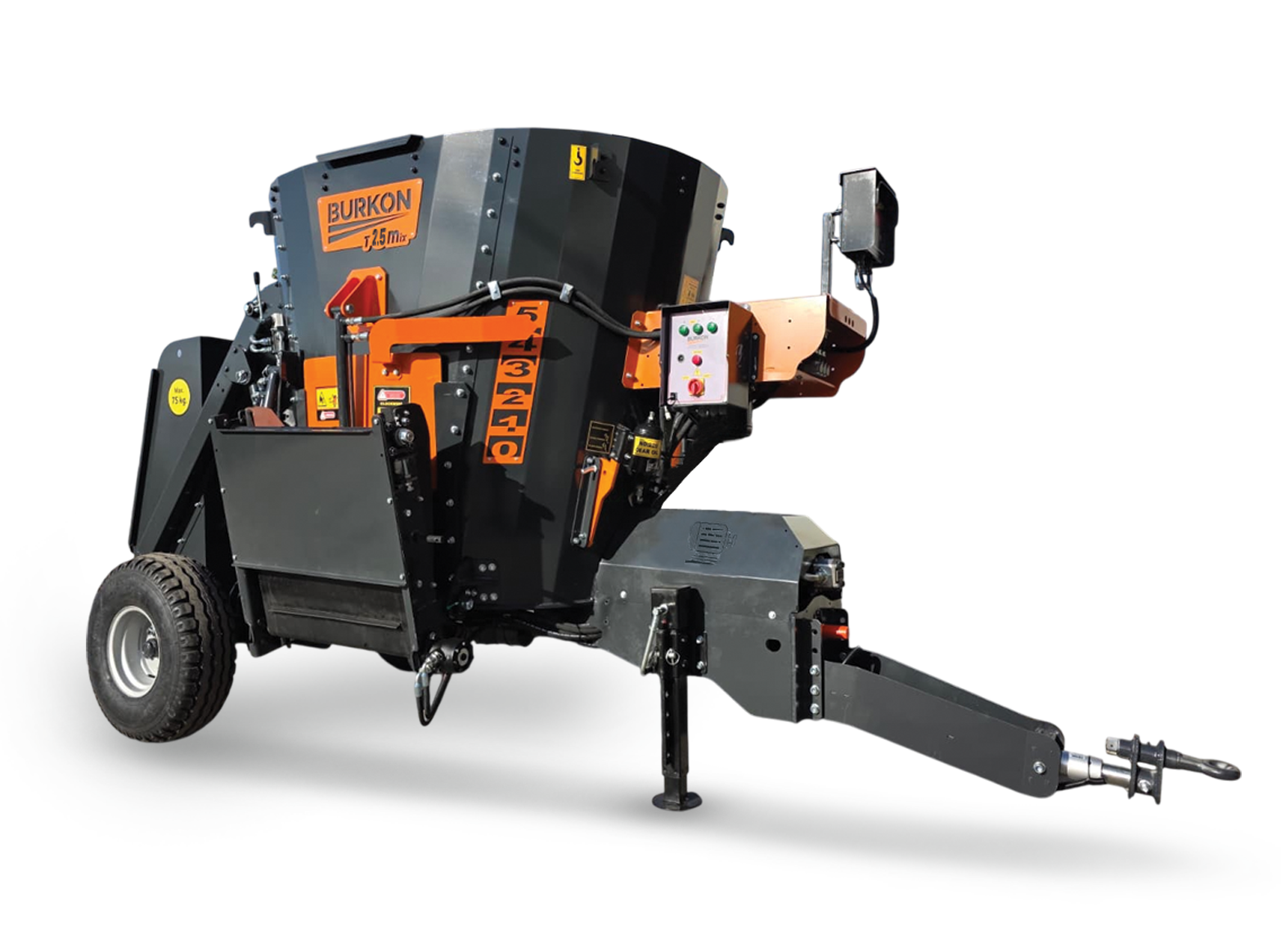 2.5 M3 Çekilir Yem Karma Makinesi