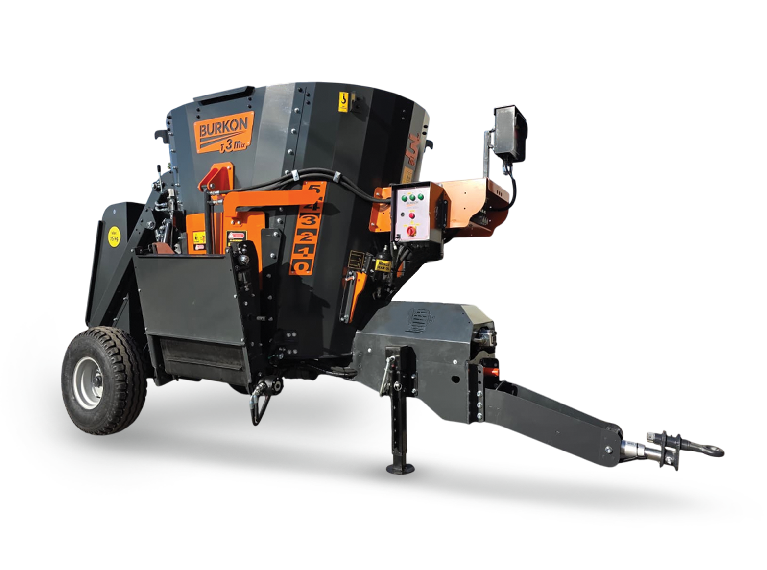 3 M3 Çekilir Yem Karma Makinesi