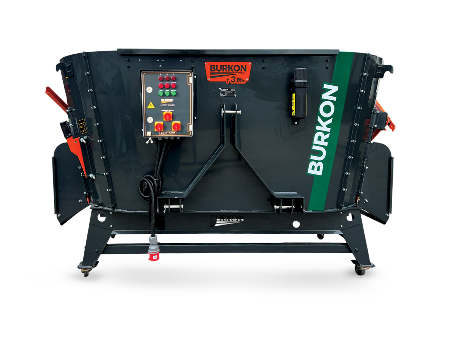 3 M3 Sabit Çift Helezonlu Yem Karma Makinesi