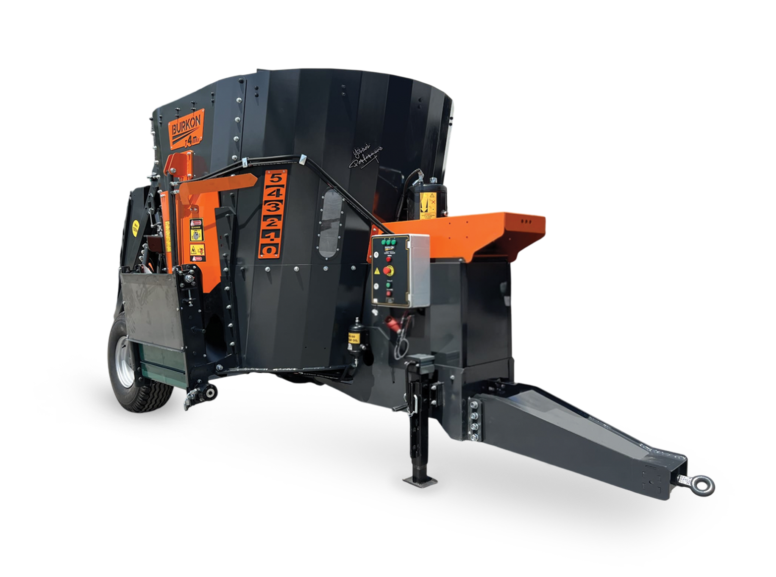 4 M3 Çekilir Yem Karma Makinesi