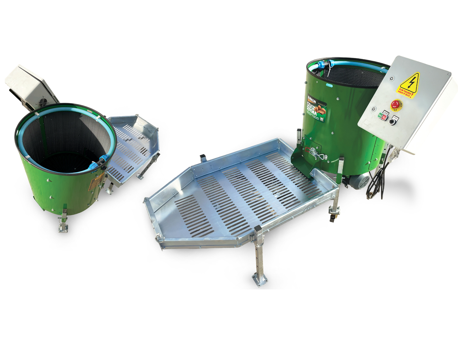 Devir Ayarlı Rendeli Ceviz Soyma Makinesi